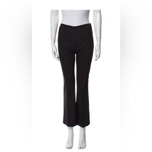 The Row pin tuck cropped flare pants
